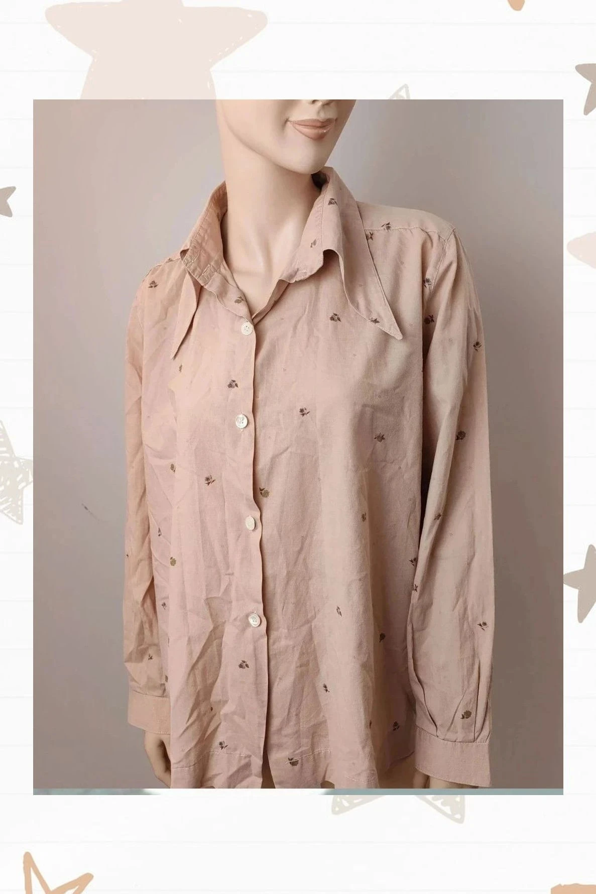 Bonita camisa oversized Philippe